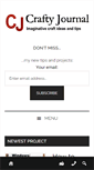 Mobile Screenshot of craftyjournal.com